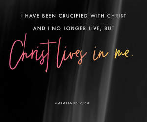 Galatians 2:20 NIV
